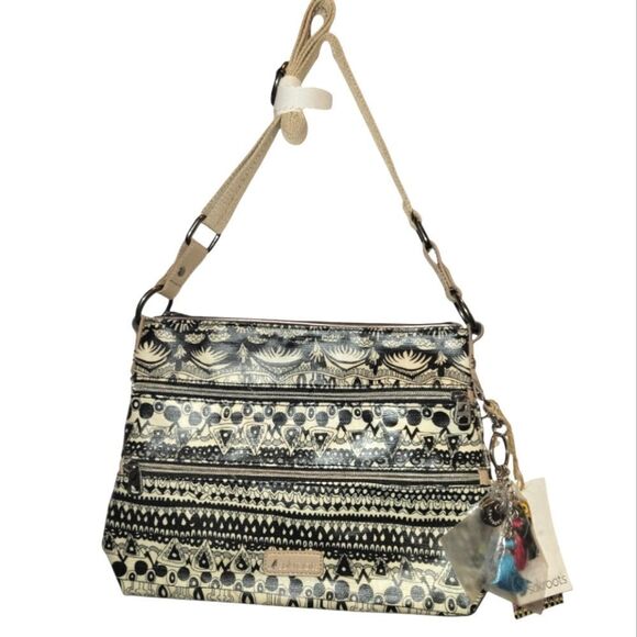 NWT Sakroots Basic Crossbody Handbag Artist Circle - Picture 1 of 10